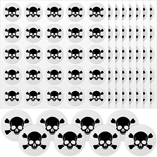 200 Piece Helmet Stickers Football Baseball, White