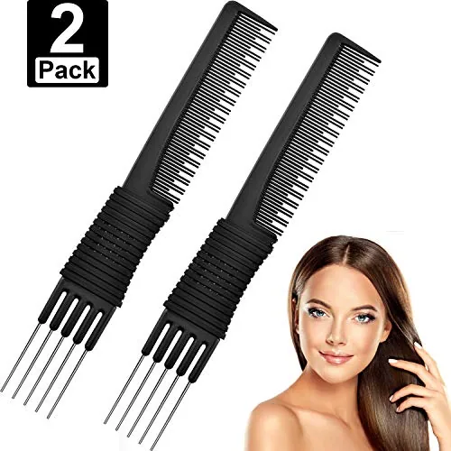 Tail Combs - Black Carbon Fiber Teasing & Lifting