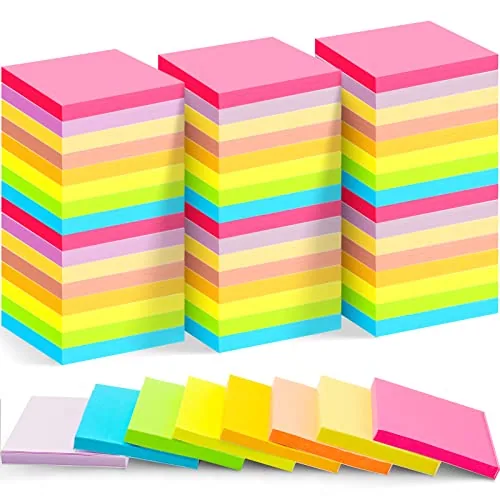 Sticky Notes Bulk 3 x 3 Inches Self-Stick Note Pads