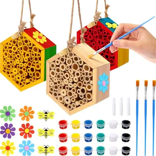 Mason Bee House Crafts, Multicolour