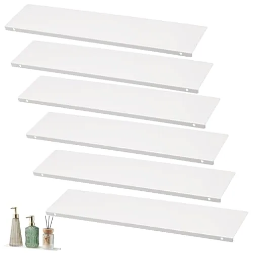 6 Piece Medicine Cabinet Shelves Replacement 13 Inch Bathroom