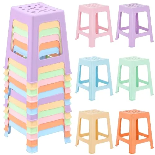 12 Piece Plastic Stool