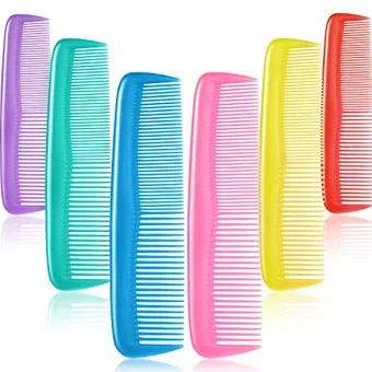 48 Piece Colorful Hair Combs Bulk