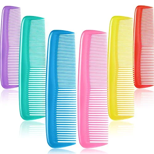 48 Piece Colorful Hair Combs Bulk