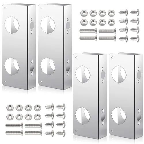 Door Reinforcement Plate, Silver