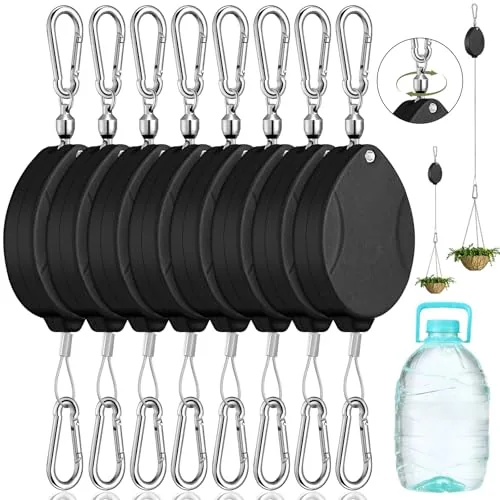 Upgraded Plant Pulleys, Black