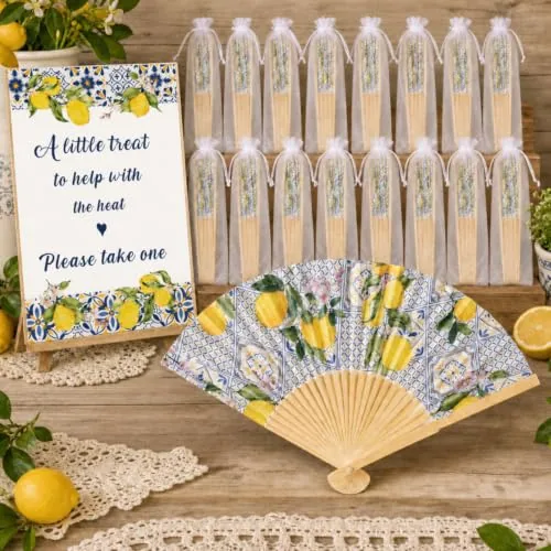 51 Piece Folding Wedding Favors, Multicolour