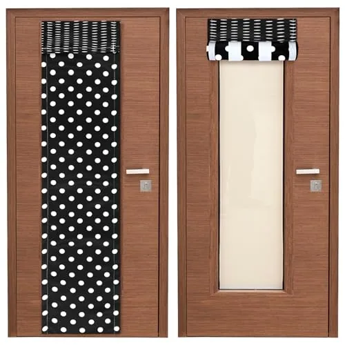 2 Piece Classroom Door Window Cover 8 x 36''