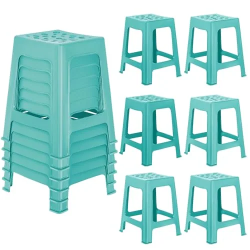 6 Piece Plastic Stool