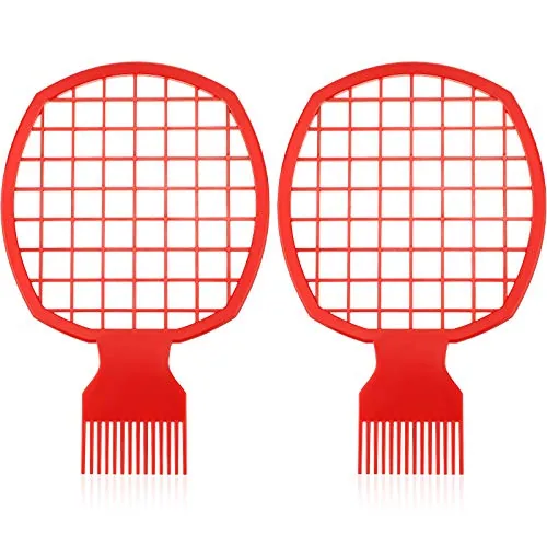 2 Piece Twist and Curl Brush Tool, Red