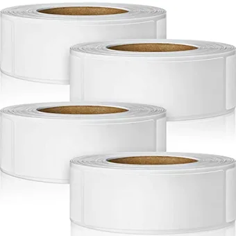 1200 Piece Self-Adhesive 1 x 3 Inch Removable Freezer Labels, White
