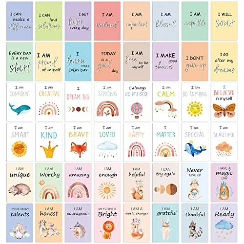 48 Piece Affirmation Cards