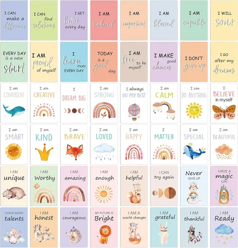 48 Piece Affirmation Cards