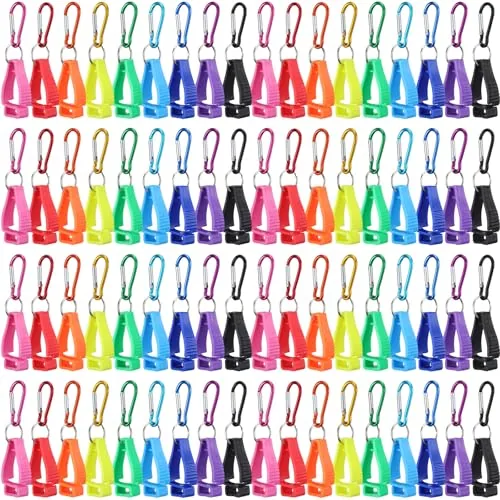 72 Piece Multicolored Glove Holder Clips Bulk, Multicolour