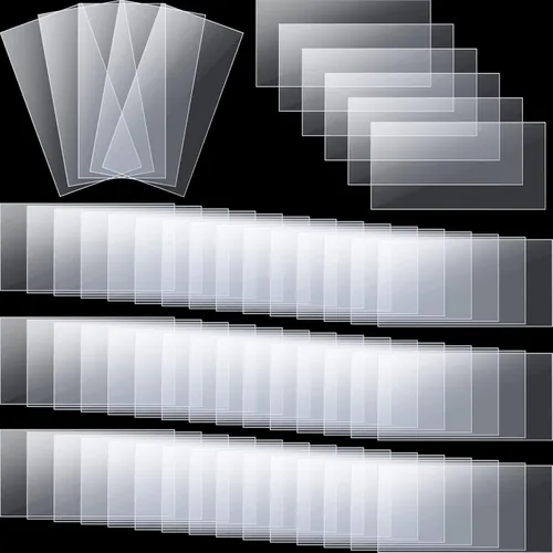 3000 Piece Clear Plastic Tags 4 x 1.25" Shelf Tags Bulk