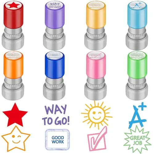 Back to School Self Inking Teacher Stamps