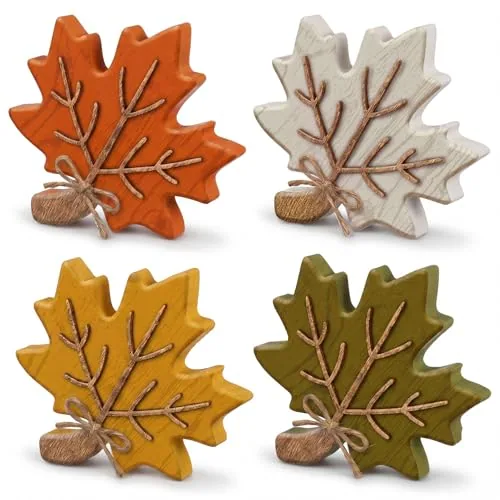 4 Piece Fall Decorations
