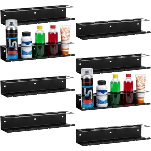 Wall Mount Spray Bottle Holder Bulk, Black