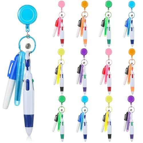 60 Piece Nurse Pen Set, Multicolour
